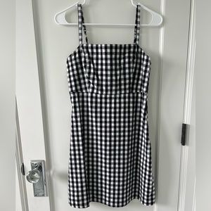 Hollister Gingham Dress, Black & White, Sz 0